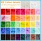 Needle Felting Kit, 42 Colors Wool Roving Starter Kit, Needle Felting Starter Kits, Needle Felting Wool with Felt Tools, Instructions, Green Storage Bag for Felted Animal
